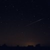 Meteorický roj Perseid, Mléčná dráha a úzký měsíc